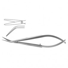 Noyes Iris Scissor Curved - Blunt/Blunt Stainless Steel, 12.5 cm - 5"